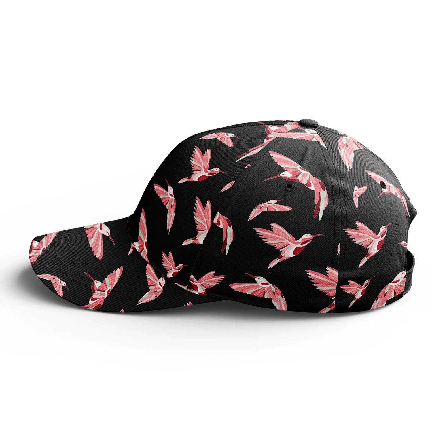 Strawberry Black Snapback Hat