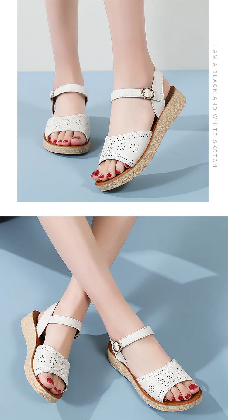 Summer Non-slip Outdoor Mom Beach Shoes Sandals