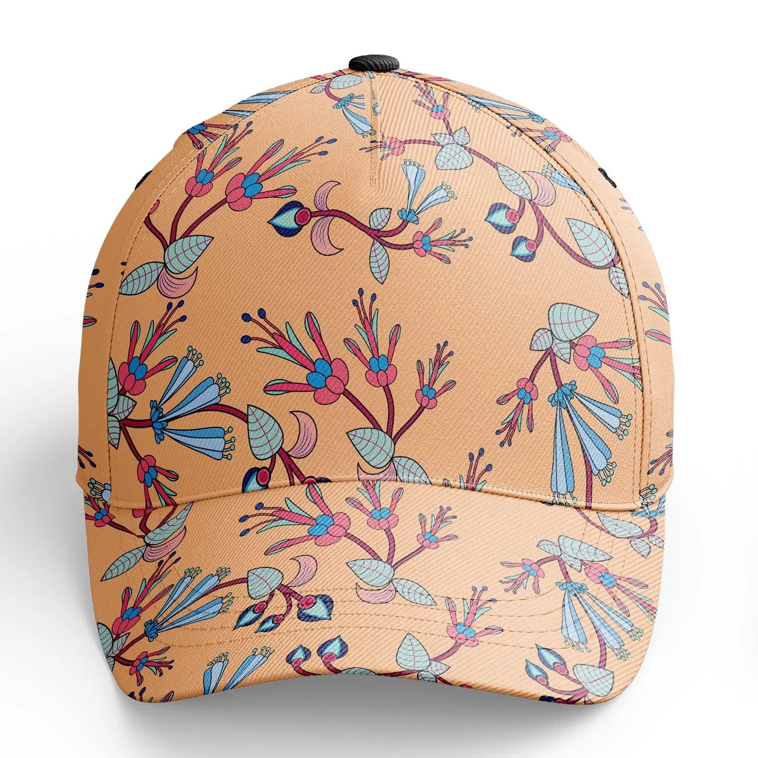 Swift Floral Peache Snapback Hat