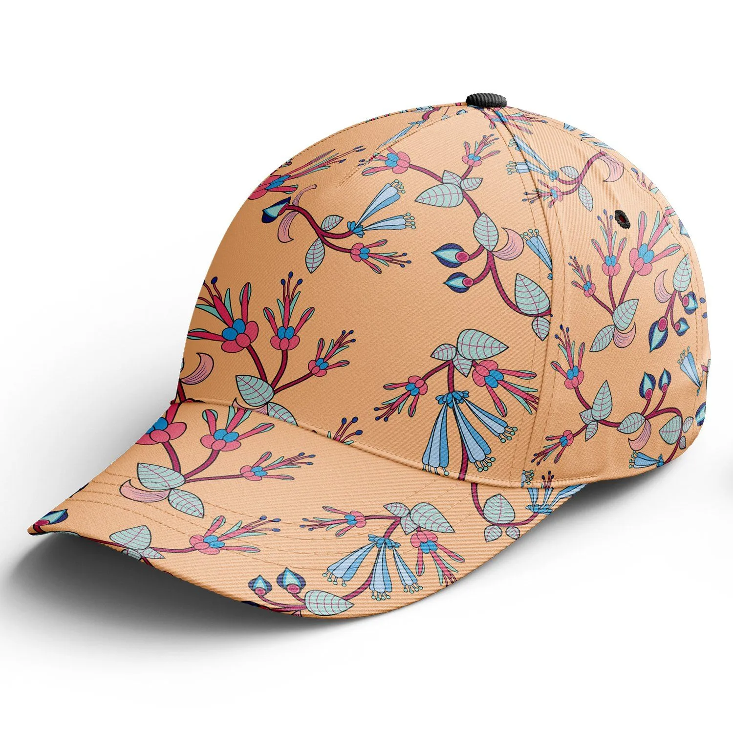 Swift Floral Peache Snapback Hat