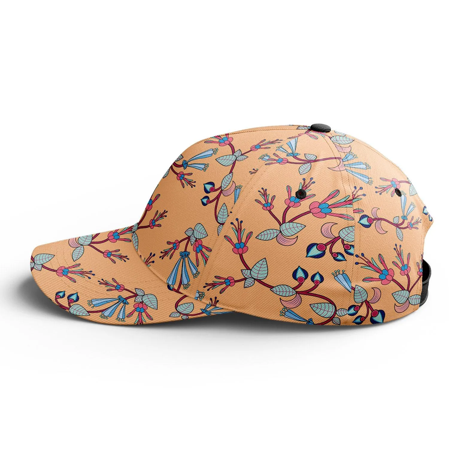 Swift Floral Peache Snapback Hat