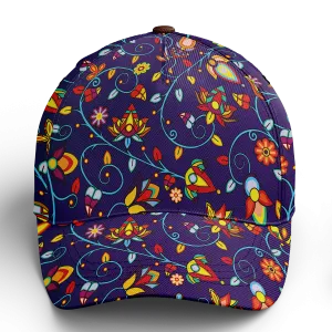 Thorny Path Blue Snapback Hat