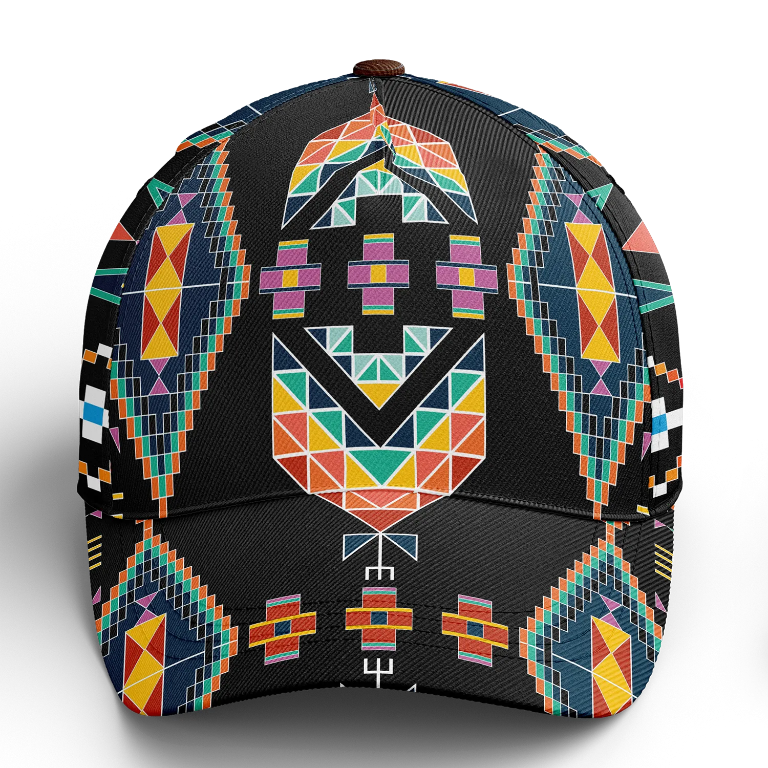 Travois Tipi Black Snapback Hat