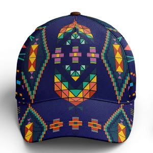 Travois Tipi Blue Snapback Hat
