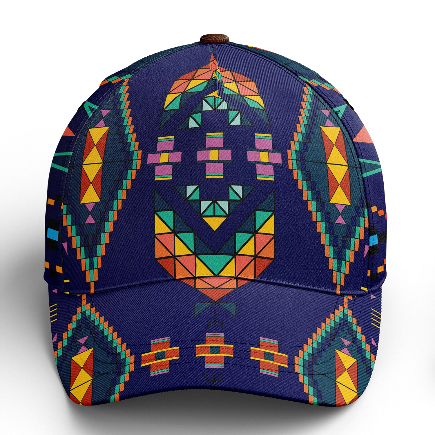 Travois Tipi Blue Snapback Hat