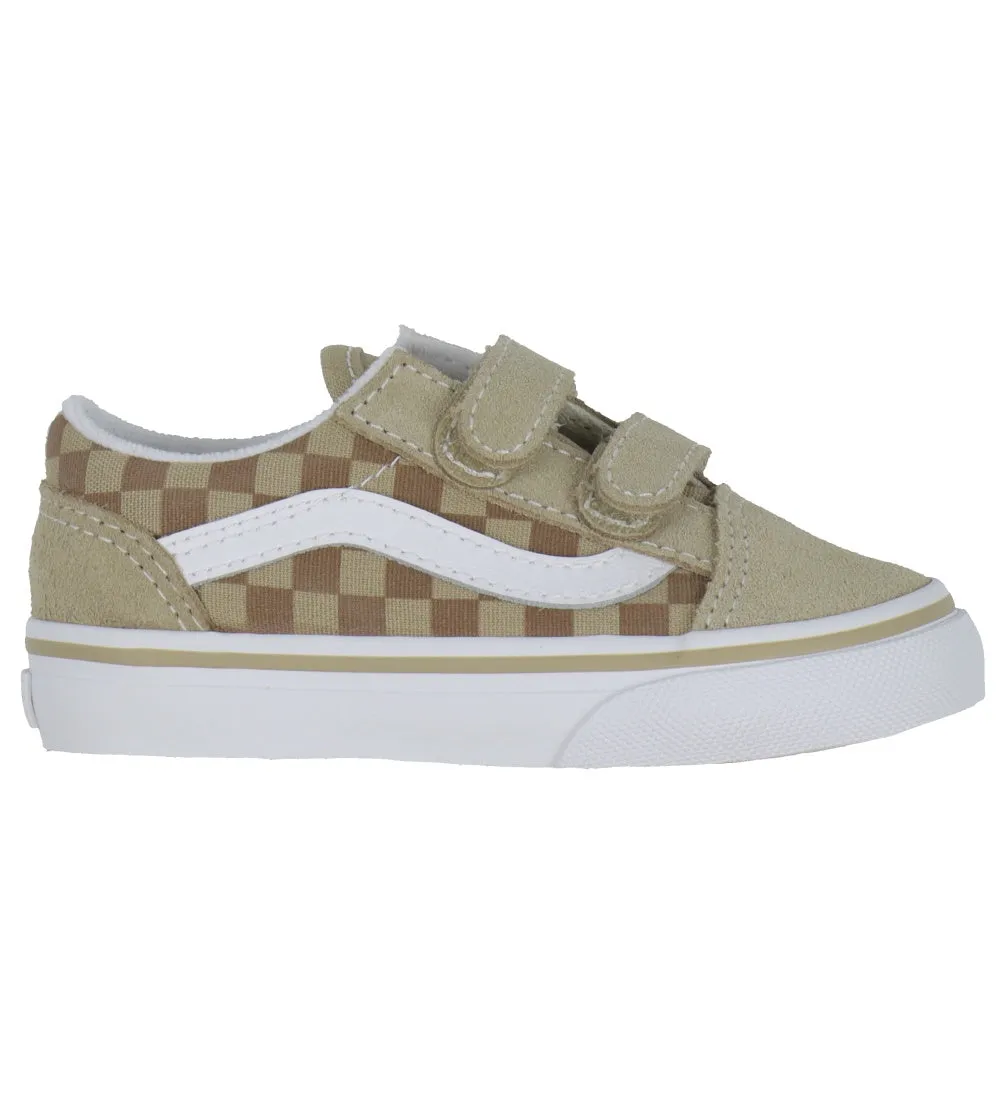 Vans Old Skool V Neutral Brown Checker TD VN0009RCBF2.BRN