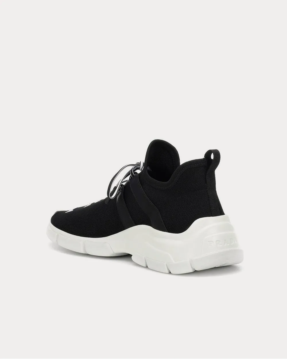 XY Knit black High Top Sneakers